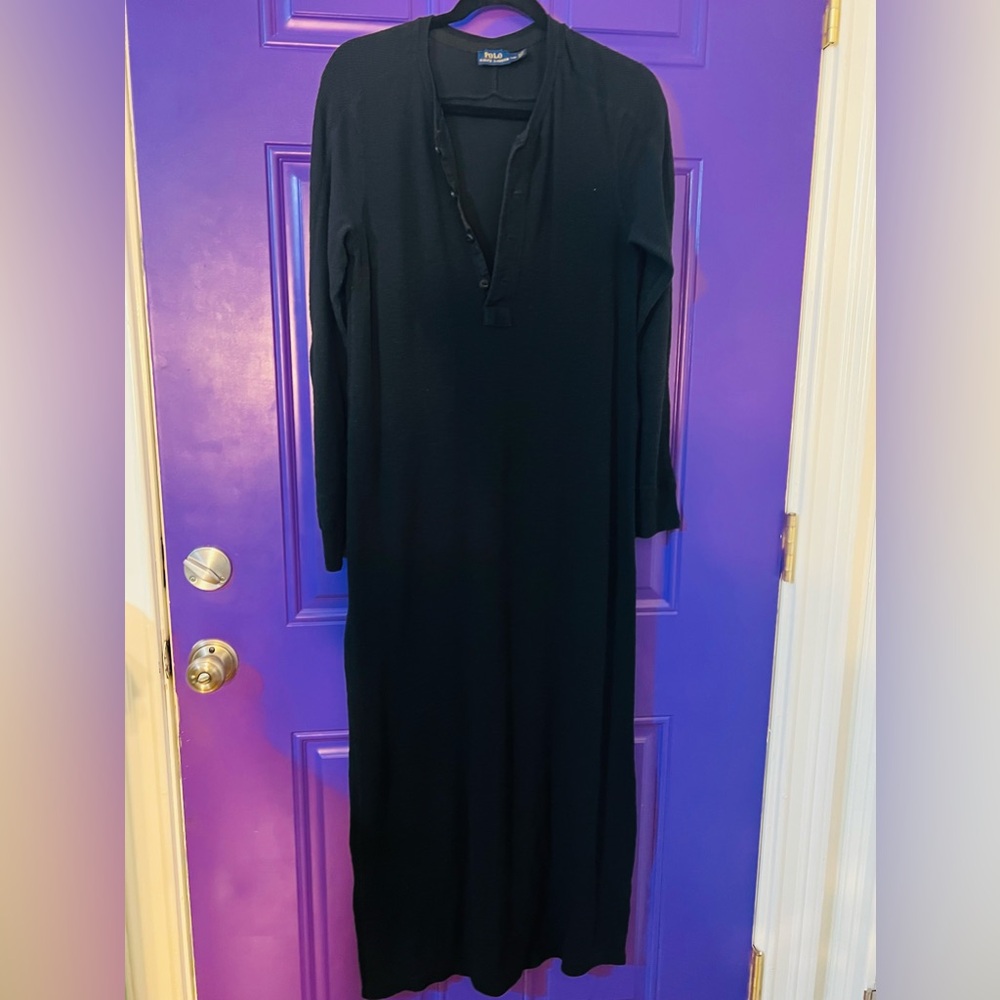 POLO Ralph Lauren Ribbed Maxi Dress